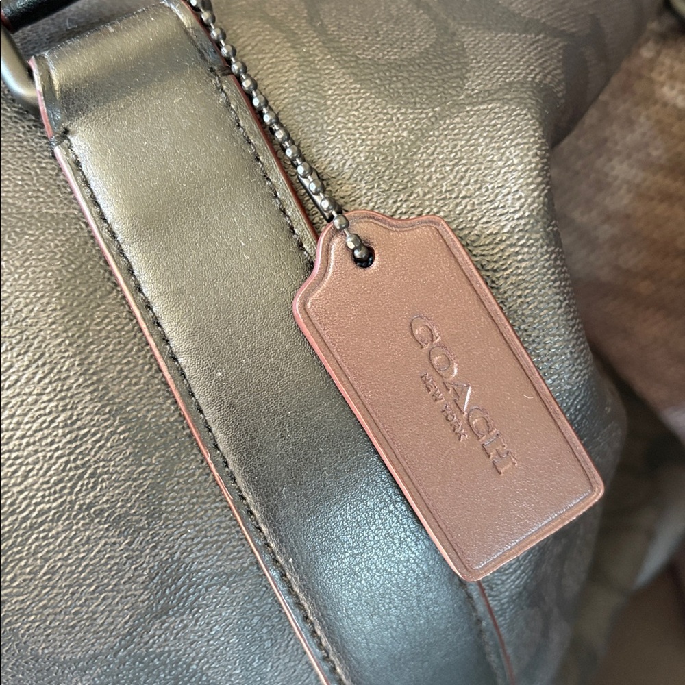 Coach Voyager Duffel Travel Bag w/ Strap A1821 - Picture 16 of 17